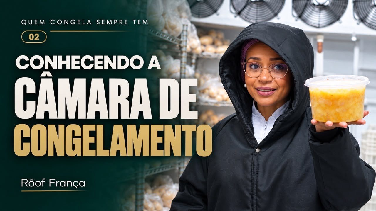 Aula 2: Conhecendo a câmara de congelamento, com Rôof França